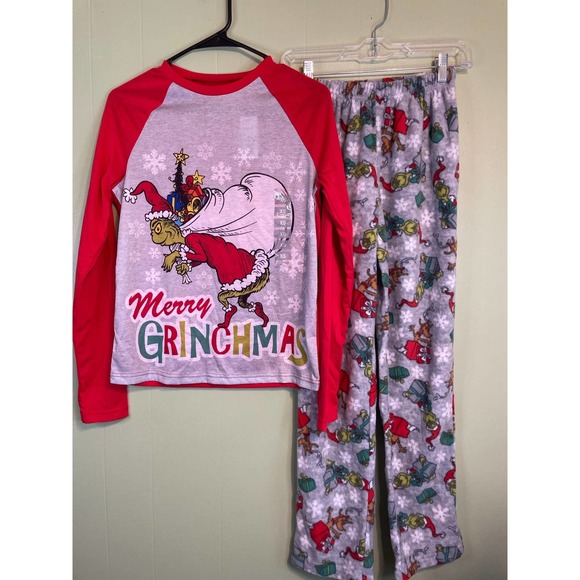 The Grinch Other - Merry Grinchmas The Grinch Christmas pajama set K024
